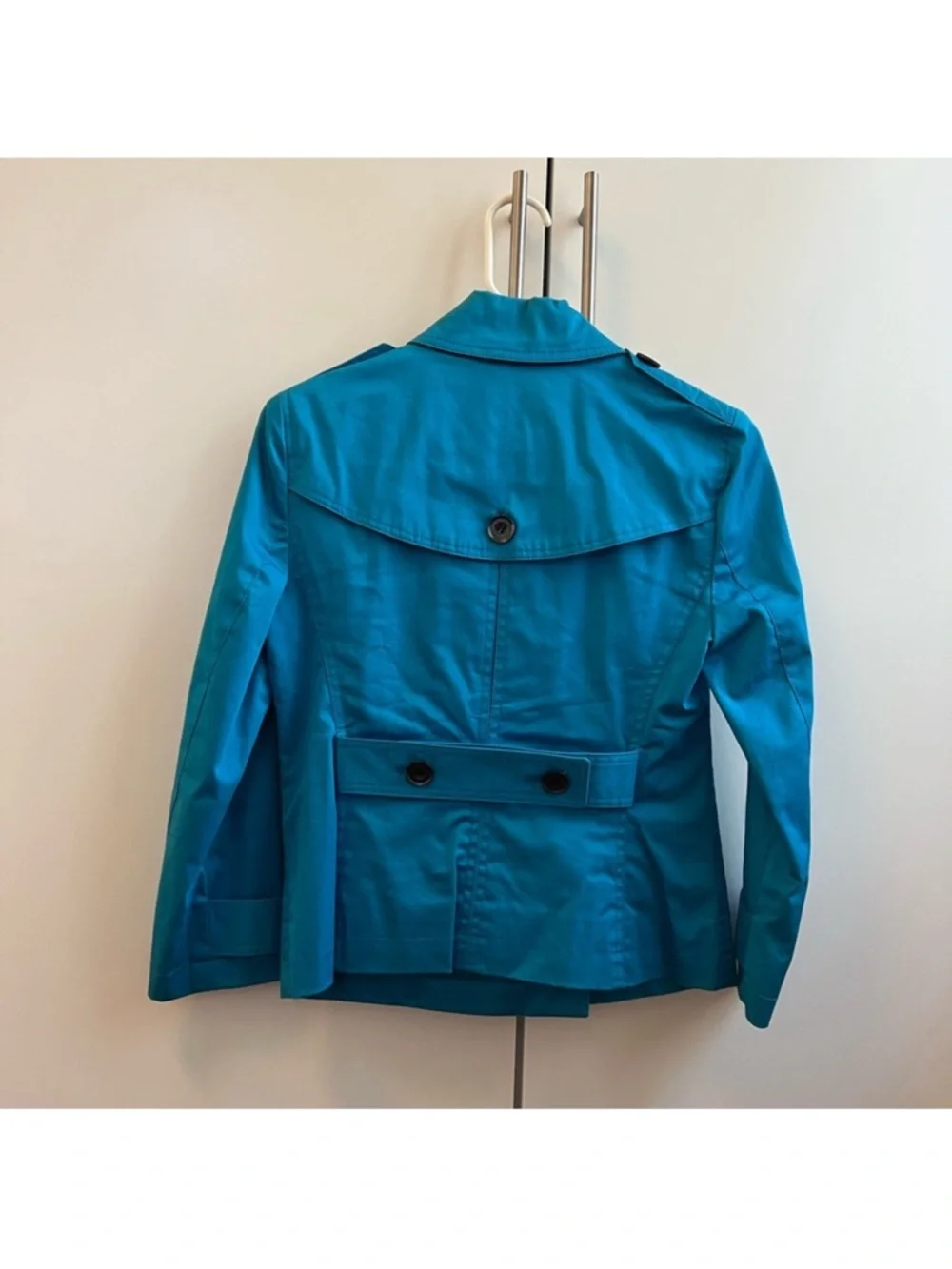Burberry Brit Blue Double Breasted
Trench Coat  (perfect for spring )🌼💐 - Picture 2 of 6